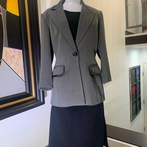 Halston Women Gray Blazer